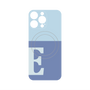 プレミアムパネル with MagSafe［ オリジナル - initial two tone - E blue ］