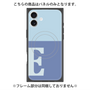 プレミアムパネル with MagSafe［ オリジナル - initial two tone - E blue ］