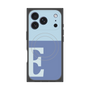 プレミアムパネル with MagSafe［ オリジナル - initial two tone - E blue ］