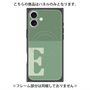 プレミアムパネル with MagSafe［ オリジナル - initial two tone - E green ］