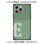 プレミアムパネル with MagSafe［ オリジナル - initial two tone - E green ］