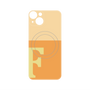 プレミアムパネル with MagSafe［ オリジナル - initial two tone - F orange ］