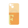 プレミアムパネル with MagSafe［ オリジナル - initial two tone - F orange ］