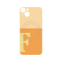 プレミアムパネル with MagSafe［ オリジナル - initial two tone - F orange ］