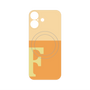プレミアムパネル with MagSafe［ オリジナル - initial two tone - F orange ］
