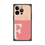 プレミアムパネル with MagSafe［ オリジナル - initial two tone - F pink ］