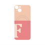 プレミアムパネル with MagSafe［ オリジナル - initial two tone - F pink ］