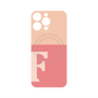 プレミアムパネル with MagSafe［ オリジナル - initial two tone - F pink ］