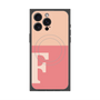 プレミアムパネル with MagSafe［ オリジナル - initial two tone - F pink ］