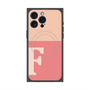 プレミアムパネル with MagSafe［ オリジナル - initial two tone - F pink ］