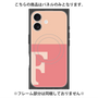 プレミアムパネル with MagSafe［ オリジナル - initial two tone - F pink ］