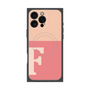 プレミアムパネル with MagSafe［ オリジナル - initial two tone - F pink ］