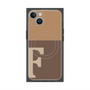 プレミアムパネル with MagSafe［ オリジナル - initial two tone - F brown ］