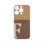 プレミアムパネル with MagSafe［ オリジナル - initial two tone - F brown ］