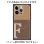 プレミアムパネル with MagSafe［ オリジナル - initial two tone - F brown ］