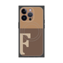 プレミアムパネル with MagSafe［ オリジナル - initial two tone - F brown ］