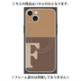 プレミアムパネル with MagSafe［ オリジナル - initial two tone - F brown ］