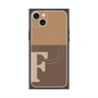 プレミアムパネル with MagSafe［ オリジナル - initial two tone - F brown ］