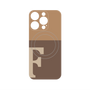 プレミアムパネル with MagSafe［ オリジナル - initial two tone - F brown ］