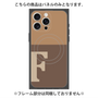 プレミアムパネル with MagSafe［ オリジナル - initial two tone - F brown ］