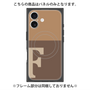 プレミアムパネル with MagSafe［ オリジナル - initial two tone - F brown ］