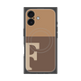 プレミアムパネル with MagSafe［ オリジナル - initial two tone - F brown ］