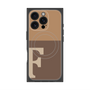 プレミアムパネル with MagSafe［ オリジナル - initial two tone - F brown ］