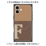 プレミアムパネル with MagSafe［ オリジナル - initial two tone - F brown ］