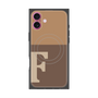プレミアムパネル with MagSafe［ オリジナル - initial two tone - F brown ］
