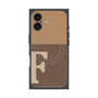 プレミアムパネル with MagSafe［ オリジナル - initial two tone - F brown ］