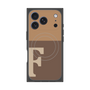 プレミアムパネル with MagSafe［ オリジナル - initial two tone - F brown ］