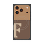 プレミアムパネル with MagSafe［ オリジナル - initial two tone - F brown ］