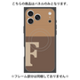 プレミアムパネル with MagSafe［ オリジナル - initial two tone - F brown ］