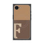 プレミアムパネル with MagSafe［ オリジナル - initial two tone - F brown ］