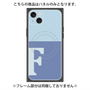 プレミアムパネル with MagSafe［ オリジナル - initial two tone - F blue ］