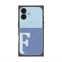 プレミアムパネル with MagSafe［ オリジナル - initial two tone - F blue ］