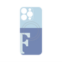 プレミアムパネル with MagSafe［ オリジナル - initial two tone - F blue ］