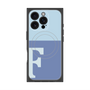 プレミアムパネル with MagSafe［ オリジナル - initial two tone - F blue ］