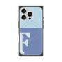 プレミアムパネル with MagSafe［ オリジナル - initial two tone - F blue ］