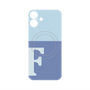 プレミアムパネル with MagSafe［ オリジナル - initial two tone - F blue ］