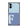 プレミアムパネル with MagSafe［ オリジナル - initial two tone - F blue ］