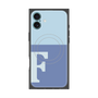 プレミアムパネル with MagSafe［ オリジナル - initial two tone - F blue ］