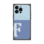 プレミアムパネル with MagSafe［ オリジナル - initial two tone - F blue ］