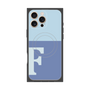 プレミアムパネル with MagSafe［ オリジナル - initial two tone - F blue ］