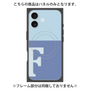 プレミアムパネル with MagSafe［ オリジナル - initial two tone - F blue ］