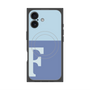 プレミアムパネル with MagSafe［ オリジナル - initial two tone - F blue ］