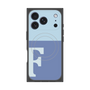 プレミアムパネル with MagSafe［ オリジナル - initial two tone - F blue ］