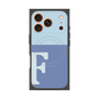 プレミアムパネル with MagSafe［ オリジナル - initial two tone - F blue ］
