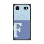 プレミアムパネル with MagSafe［ オリジナル - initial two tone - F blue ］