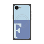 プレミアムパネル with MagSafe［ オリジナル - initial two tone - F blue ］